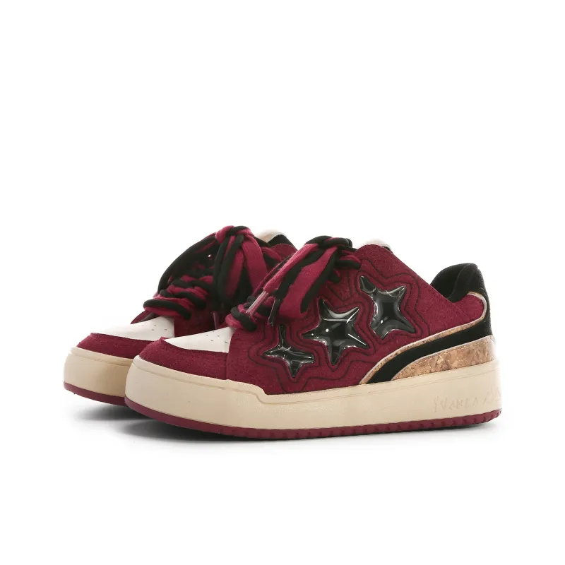 Lovely You Lightweight And Breathable Low-Top Skateboard Shoes Women's-2
