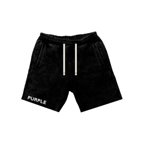 PURPLE-BRAND Casual Shorts Men Black