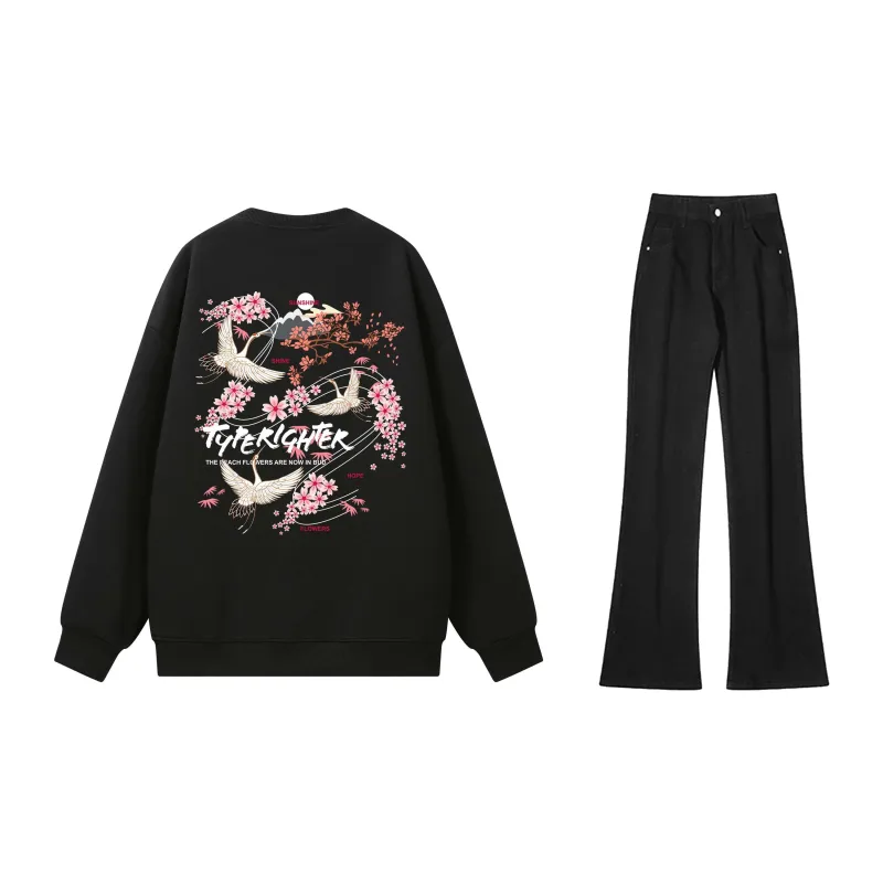 TYPERIGHTER Sweatshirt Set Unisex-1