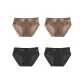 4 Pack (Khaki+Khaki+Black+Black)
