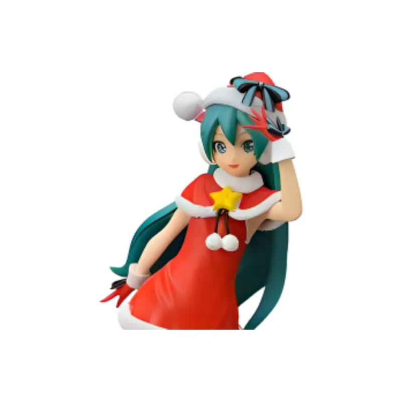 SEGA Hatsune Miku Sega Project Diva Miku Christmas Outfit Figure Bonus Gifts-2