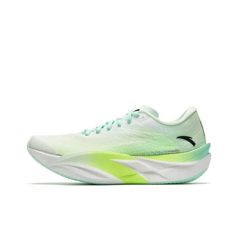 Anta C202 6.0 Cushioning Coverage Rebound Low Top Carbon Plate Marathon Running Shoes Men's Green-0