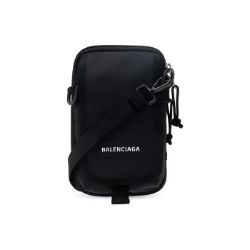 Balenciaga Nylon Fabric Shoulder Bag Regular Men's Black