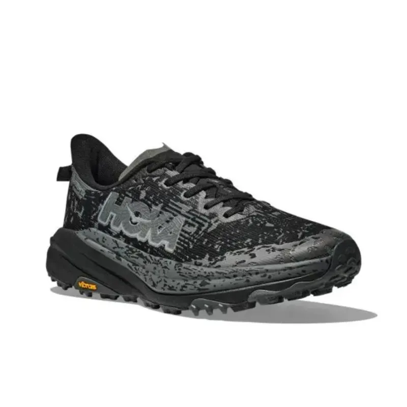HOKA ONE ONE SPEEDGOAT 6 Anti-Slip Wear-Resistant Low-Top Running Shoes Women's Black-3