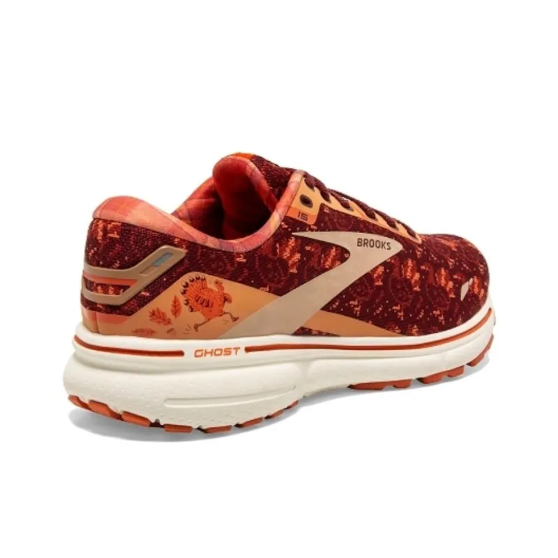 Brooks Ghost 15 Non slip Lightweight Low Top Marathon Running Shoes Women's Red-2