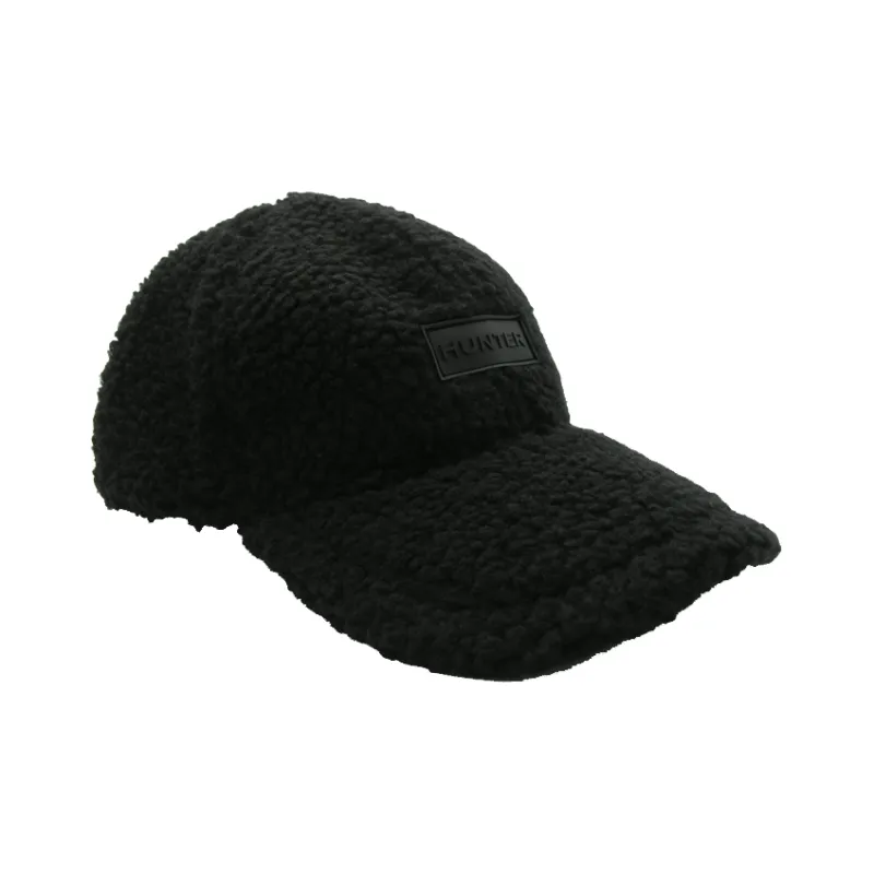 HUNTER Polyester Cotton Baseball Caps Unisex Black-0