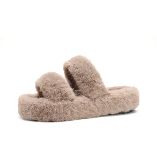 FOXER Slide Slippers Women's Khaki