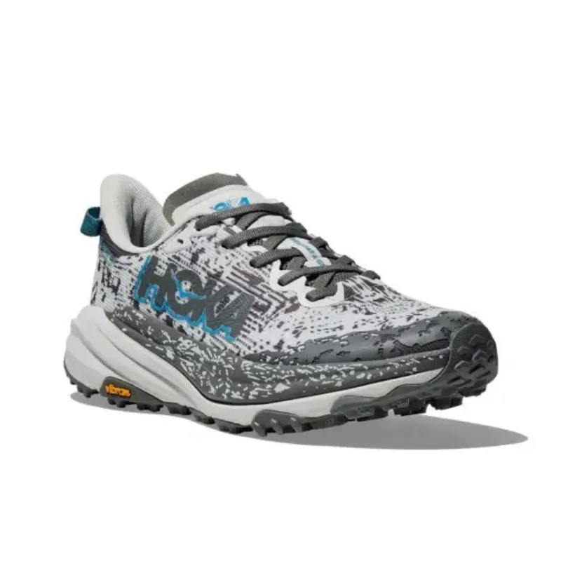 HOKA ONE ONE SPEEDGOAT 6 Cushioning, Slip Resistant, Rebound Low Top Running Shoes Women's Gray Black-3