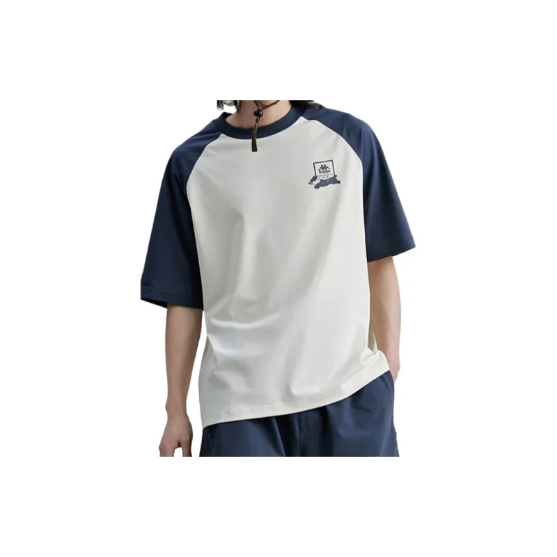 Kappa T-Shirts Unisex Sea Sand-5