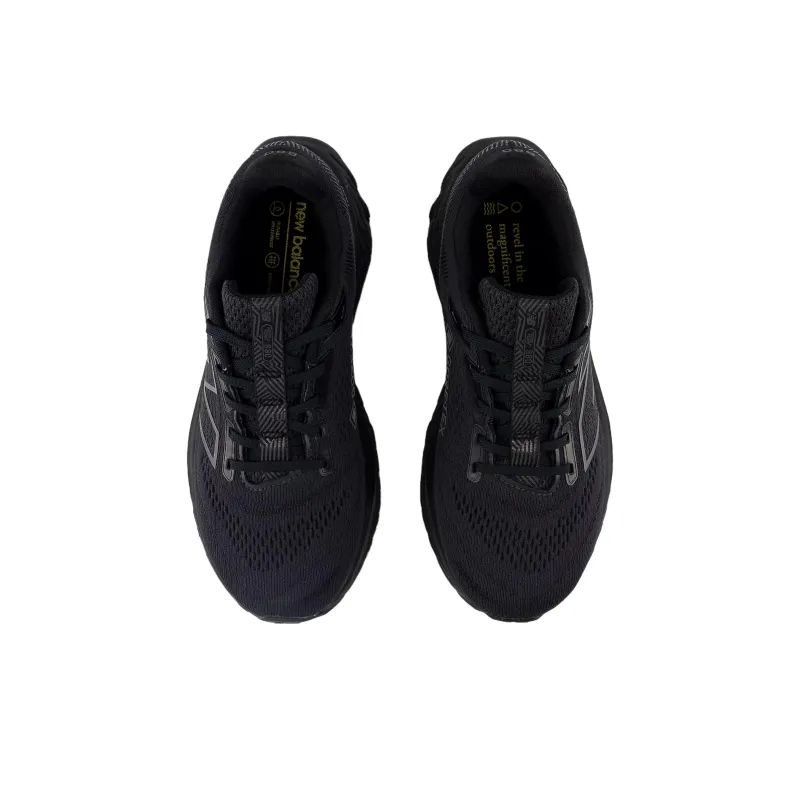 New Balance 880v14 Cushioned Slip Resistant Waterproof And Breathable Low Top Running Shoes Women's Black-2