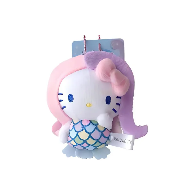 Sanrio Hello Kitty Siren Dolls Plush Pendant 8cm High-1