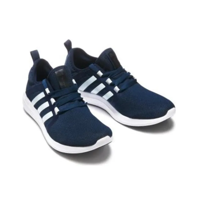 Adidas Bounce Anti Slip Wear Resistant Low Top Casual Running Shoes Unisex Navy-1