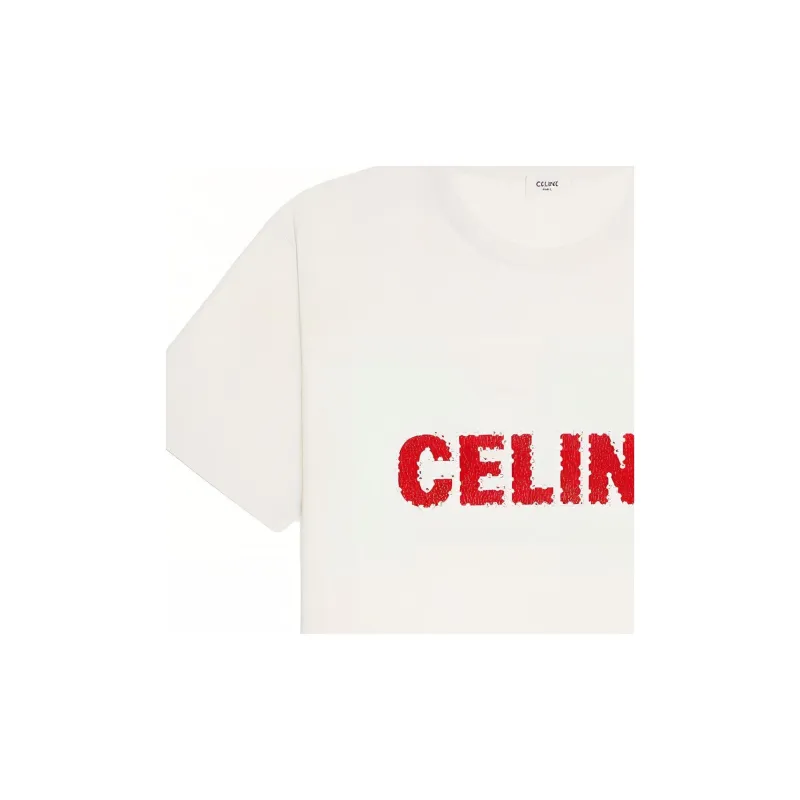 CELINE Loose T Shirt-4