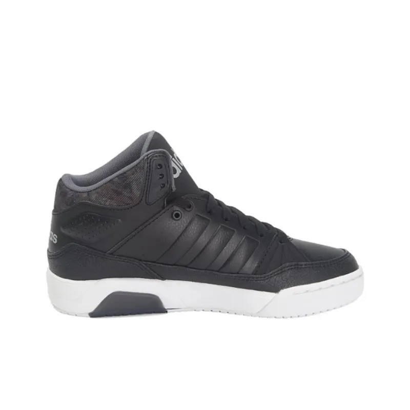 Adidas Neo PLAY9TIS Anti Slip Wear Resistant High Top Skateboard Shoes Women's Black-1