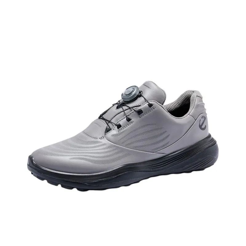 Ecco Low Top Golf Shoes Men's Gray-2