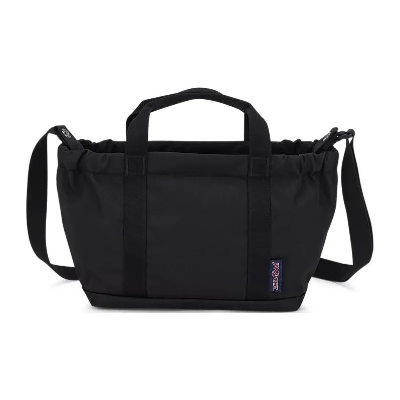 JanSport Recycled Polyester Tote Bag Shopping Bag Shoulder Bag Crossbody Bag Handbag Mini Women's Black-2