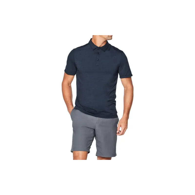 Lululemon Evolution Polo Shirt Men Dark Blue-3