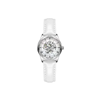 ABA Automatic Mechanical Movement Watch Women's Watch White Dial