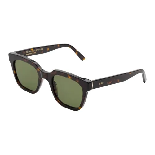 Retrosuperfuture Tortoiseshell-effect Rectangle-frame Sunglasses