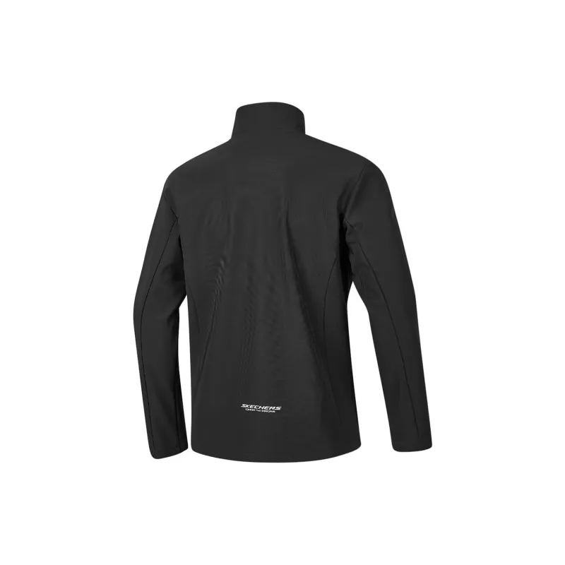 Skechers Basic Sports Series Jackets Coats Men's Carbon Black-1