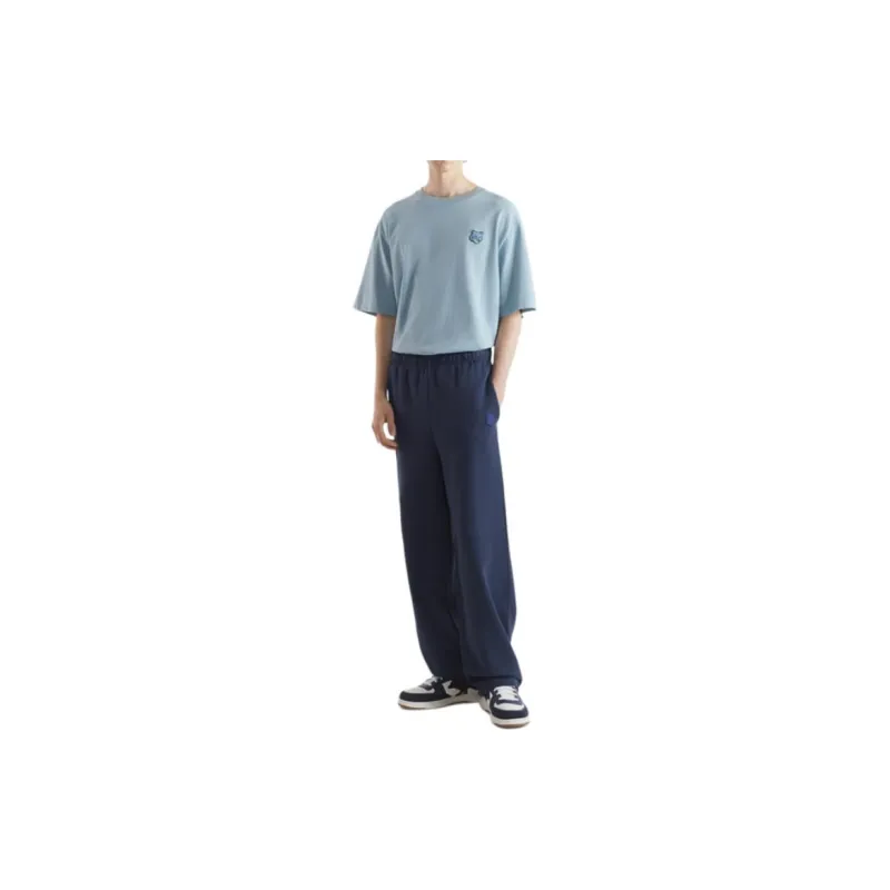 Maison Kitsune Bold Fox Head Patch Oversized T Shirt-2