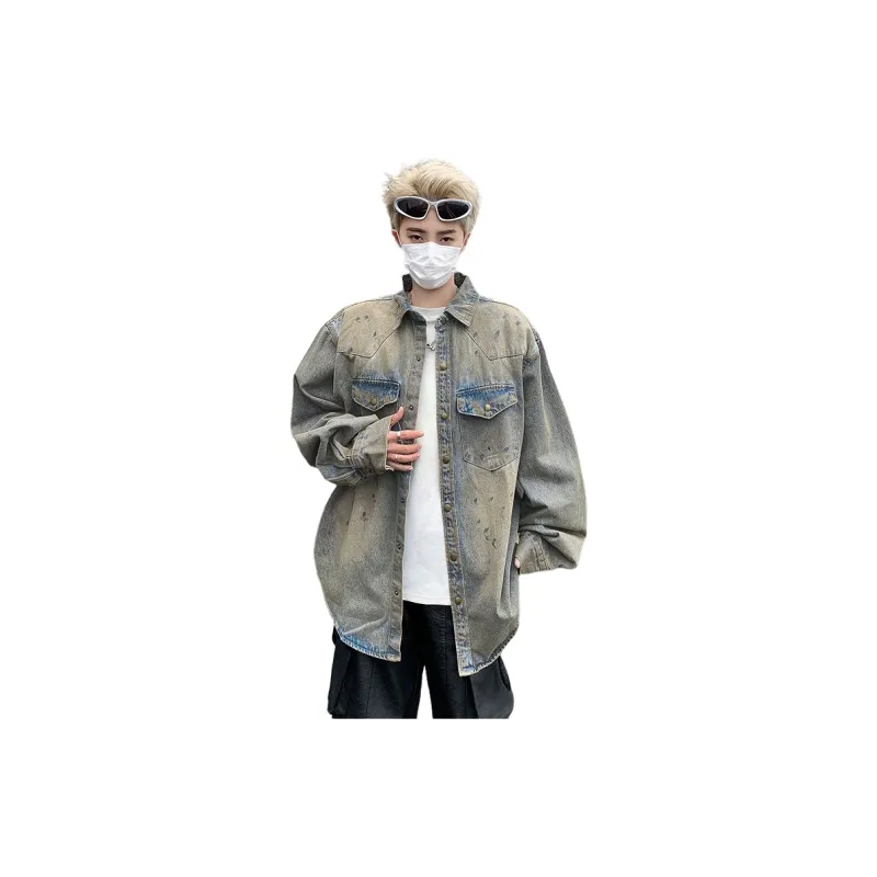 Roubini Denim Jacket Unisex Blue-3
