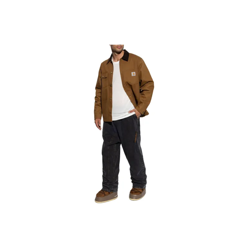 Y/Project Logo Embroidered Drop Crotch Jeans-3