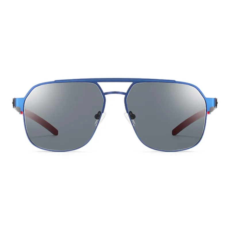 Morakot Titanium Alloy Irregular Shape Sunglasses Men's-2