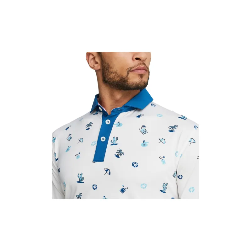 PUMA X ARNOLD PALMER DUNES Polo Shirts Men White-6