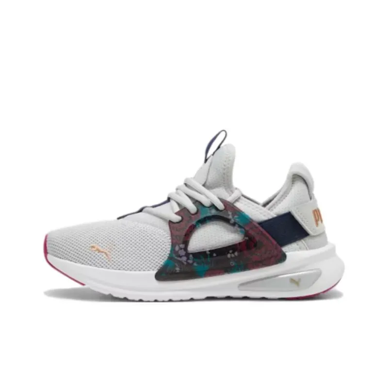 PUMA Softride Enzo Evo Anti Slip Wear Resistant Low Top Casual Running Shoes Women's Gray-0
