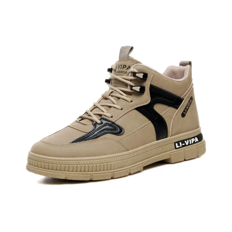 EASTERN CAMEL Abrasion Resistant Mid Top Casual Shoes Men's-12