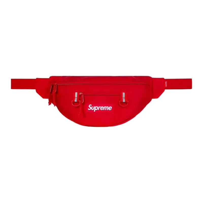 Supreme SS19 Nylon Sling Bag, Fanny Pack Regular Unisex Red-0