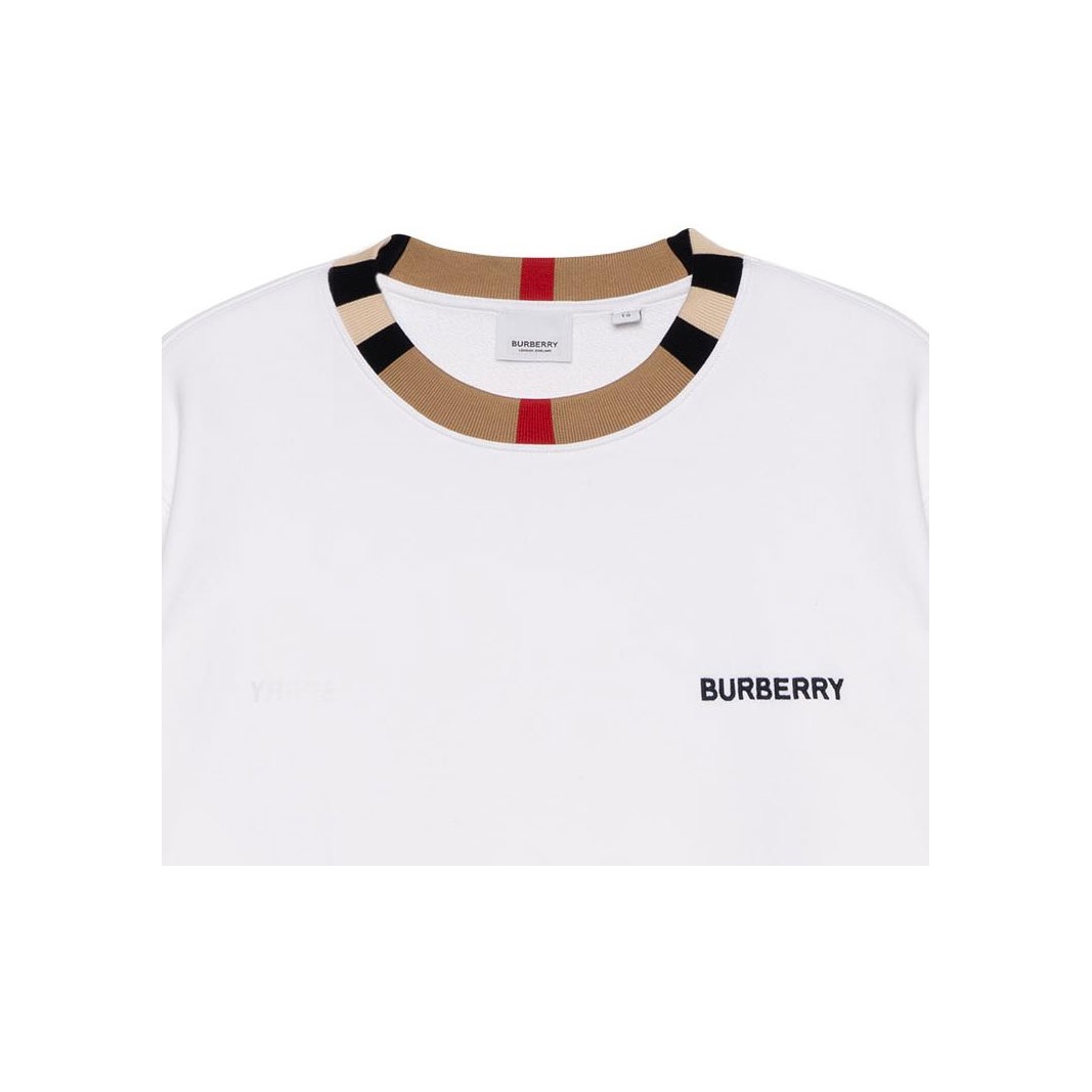 Burberry Sweatshirts Men White Cheap Rcj Jordan Outlet