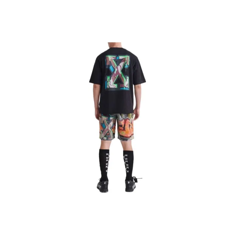 OFF WHITE Neen Arrow Skate T Shirt-4