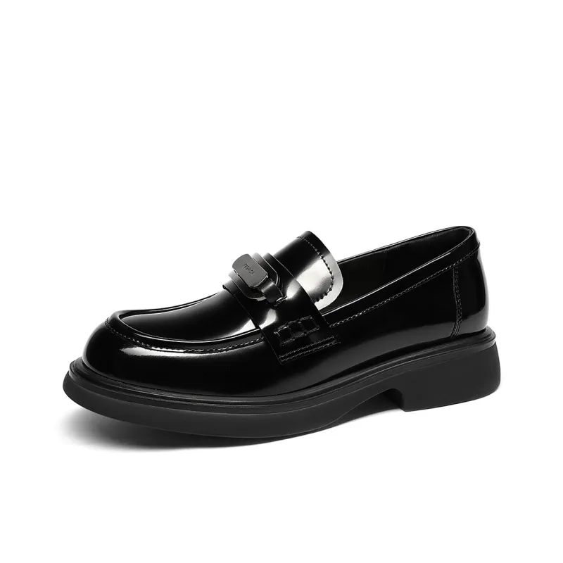GOLDLION Loafers Women's Burgundy/Black-1