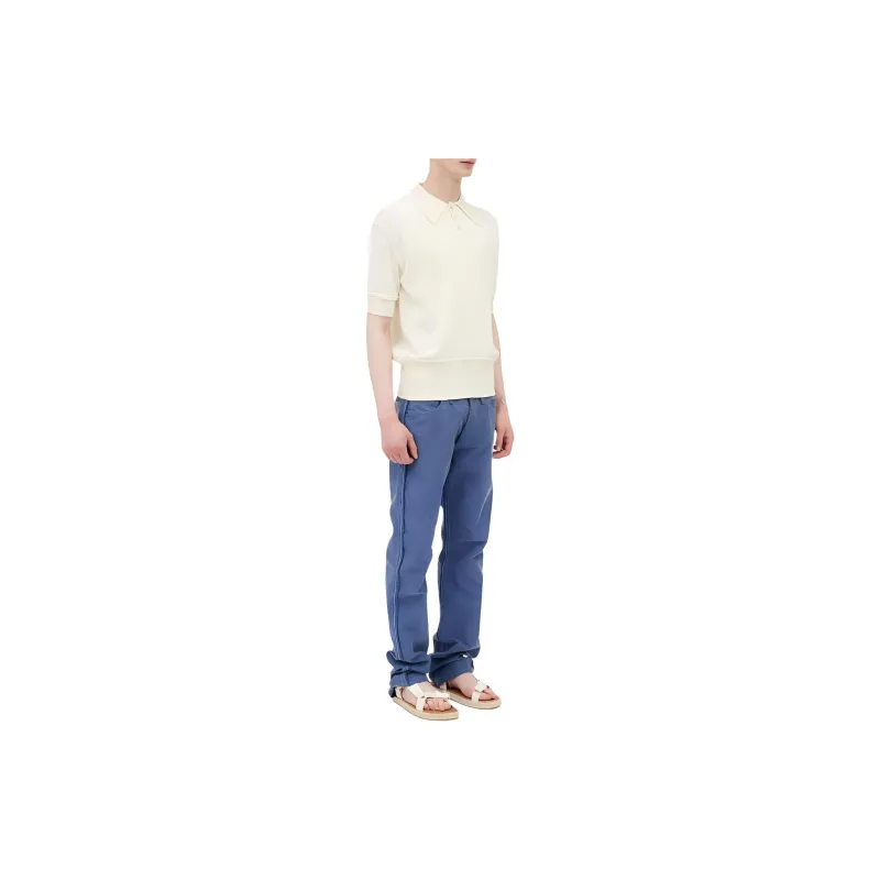 Maison Margiela Knitted Polo Shirt-3