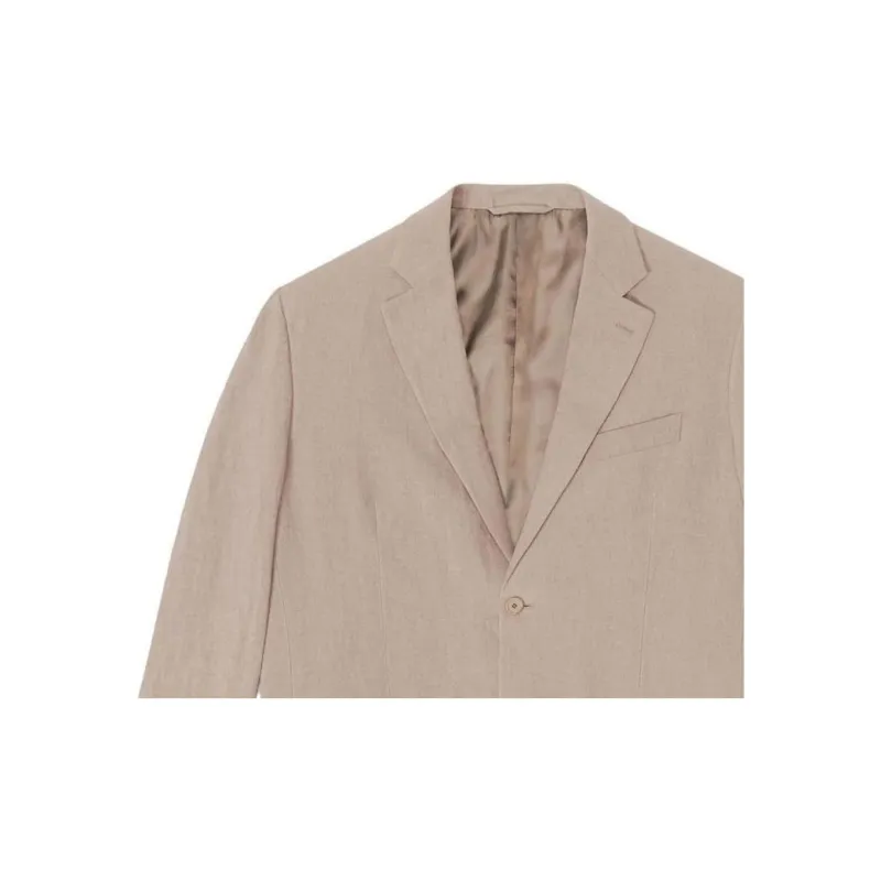 Balenciaga FW22 Business Suits Coats Men's Brown-5