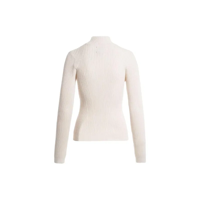 PARAJUMPERS Logo patch Ribbed Jumper-1