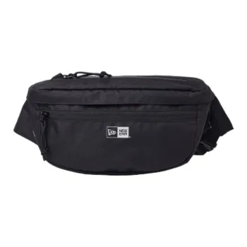 New Era MLB Collaboration Fabric One Shoulder Crossbody Fanny Pack Regular Unisex Black
