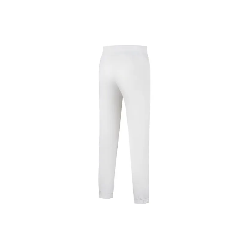 QIAODAN Sports Life Collection Casual Pants Men's Pearl White Flower Gauze-1
