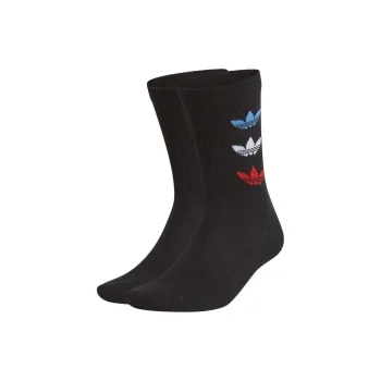 Adidas Originals ADICOLOR Mid Calf Socks Unisex 2 Pack Black