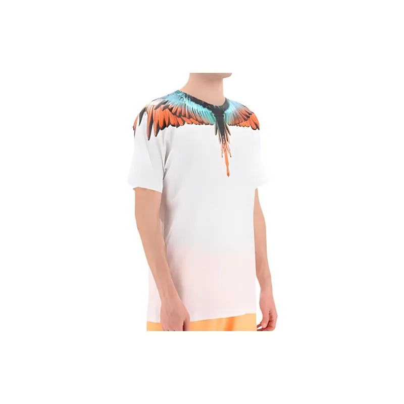 Marcelo Burlon Wings Printed Crewneck T Shirt-4
