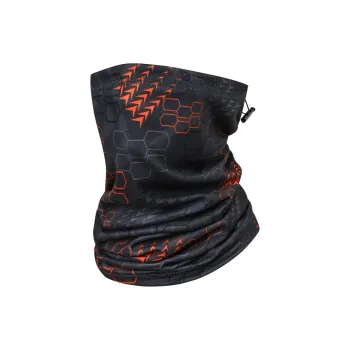 HNJ Riding Equipment Face Mask Outdoor Unisex Polyester 1 Pack Black
