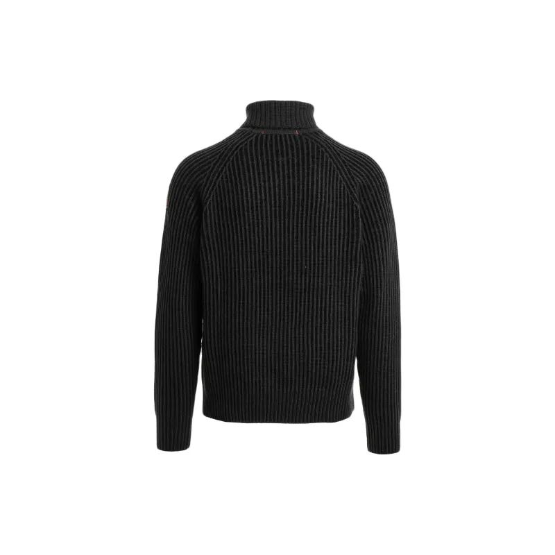 PARAJUMPERS Logo patch Chunky knit Jumper-1
