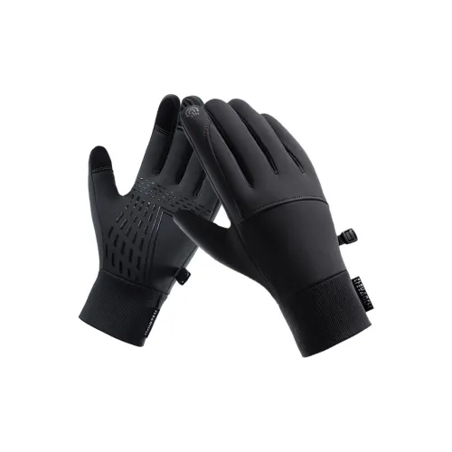 Yamaichi Maru Polyester+Silicone+Conductive Fiber+Soft Warm Velvet Gloves Men's