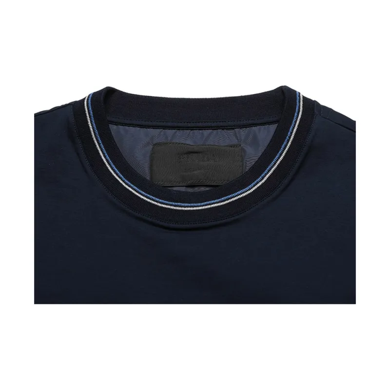PRADA T Shirts Men Dark Blue-5