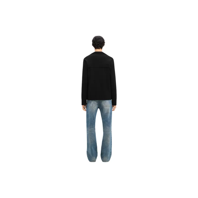 COURREGES Wool Straight Sweater-3