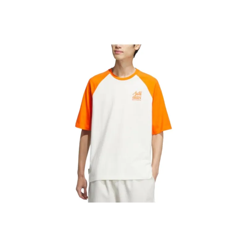 Adidas T Shirts Men Orange-2