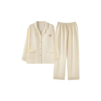 Herbal Primer Pajama Set Women's Apricot