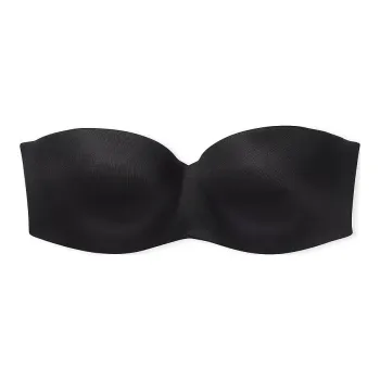 Victoria's Secret PINK Wear Everywhere Lightly Lined Strapless Bra/P B Bra Women's Pure Black
